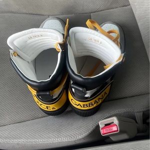 Dolce & Gabbana
Men's Milano 1984 Leather/Suede High-Top Sneakers “RARE”